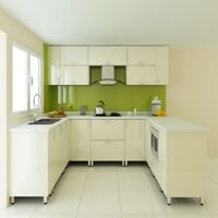 Tủ bếp gỗ CN MDF sơn PU