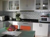 Tủ bếp gỗ công nghiệp 08