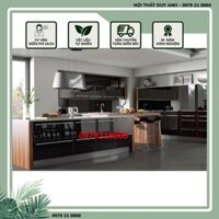 Tủ Bếp Gỗ Công Nghiệp An Cường Acrylic HP332 ( FREESHIP nội thành Hà Nội , Hà Nam ,Thái Bình , Nam Định ,Ninh Bình )