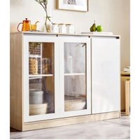 Tủ Bếp Gỗ Công Nghiệp Cao Cấp Với Thiết Kế Hiện Đại Cửa Mở Tiện Lợi TB-18