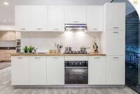 Tủ bếp gỗ công nghiệp Laminate 01