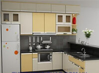 Tủ bếp gỗ sồi nga 07