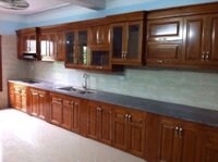 Tủ bếp gỗ Xoan Đào Hoàng Anh Gia Lai