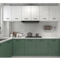 TỦ BẾP HIỆN ĐẠI NHIỀU MÀU TÙY CHỌN MDF/HDF/NHỰA CÁNH PHỦ MELAMINE-LAMINATE-ACRYLIC-VENEER NEXTWOOD C-PB211
