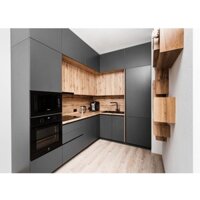 TỦ BẾP HIỆN ĐẠI NHIỀU MÀU TÙY CHỌN CỐT MDF/HDF/NHỰA CÁNH PHỦ MELAMINE-LAMINATE-ACRYLIC-VENEER NEXTWOOD C-PB212