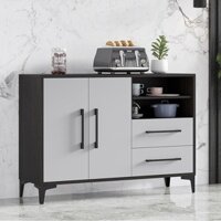 TỦ BẾP HIỆN ĐẠI TONE GHI XÁM 1M2 - TUR046