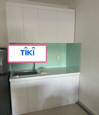 Tủ bếp mini Juno sofa mặt đá có bồn rửa tay tiện lợi