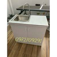 Tủ bếp mini nhựa đài loan mặt cứng Vincoplas kích thước c 80cmx r 85cm x sâu 50cm