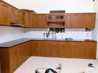 Tủ bếp nhôm kính – TBNK06