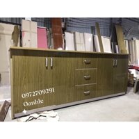 tủ bếp nhựa đài loan 2m05