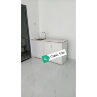 TỦ BẾP NHỰA ĐÀI LOAN DÀI 1M6. CÓ BỒN RỬA