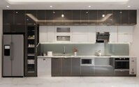 Tủ bếp Nhựa Picomat Cánh Acrylic BN42