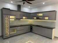 Tủ bếp nhựa Picomat chữ L TB96