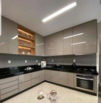 Tủ bếp nhựa Picomat chữ L TB75
