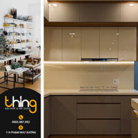 Tủ bếp tại Thanh Khê – Acrylic An Cường (TS-TB01)