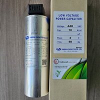 Tụ bù (tròn) Samwha RMC-4450100KT 10kVAr 3 Pha 440V (tụ khô)