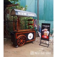 Tủ cafe mang đi đẹp giá rẻ bán cà phê take away pha máy tại Hóc môn, Bình Chánh