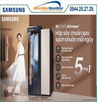 Tủ chăm sóc quần áo Samsung Bespoke AirDresser 3 móc DF18CB8600ERSV