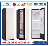 Tủ chăm sóc quần áo thông minh LG Styler Inverter 5 móc SC5MBR80H có bàn là Mới 2024