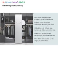 Tủ chăm sóc quần áo thông minh LG 3 móc Styler màu trắng S3WF