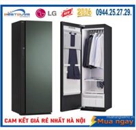 Tủ chăm sóc quần áo thông minh LG Styler Inverter 5 móc SC5MNR4G Mầu Xanh Lá Cây Mới 2024