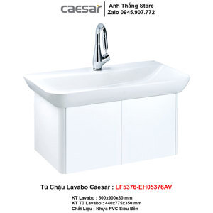 Tủ chậu Caesar LF5376 + EH05376AV