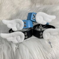 Tự Chế Cánh Vòng Tay Mặt Dây Chuyền Chữ Thập Văn Hóa Châu Á Phụ Kiện Tay Dễ Thương y2k Hot Girl Earth Bud Series