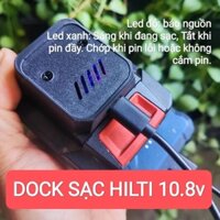 Tự chế dock sạc cho pin B12 Hilti