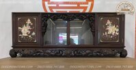 Tủ Chè Khảm Tích Văn Vương Gỗ Gụ Mật Ốc Đỏ singapo