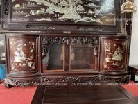 tủ chè khảm trai giá rẻ nhất gỗ gụ