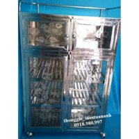 Tủ chén inox, tủ đựng chén bát inox TCTA80