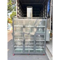 TỦ CHÉN NHÔM KÍNH 1,4M X 1,6M