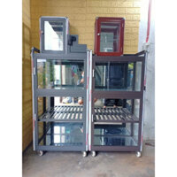 Tủ chén tủ trưng bày nhôm kính Ib báo giá
