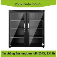 Tủ chống ẩm Andbon AD-250S dung tích 230 lít -Taiwan . Tặng 01 Hộp chống ẩm 20 lít