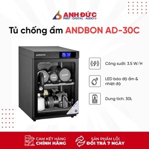 Tủ chống ẩm Andbon AD-30C - 30 lít