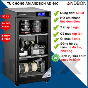 Tủ chống ẩm Andbon AD-50S - 50 lít