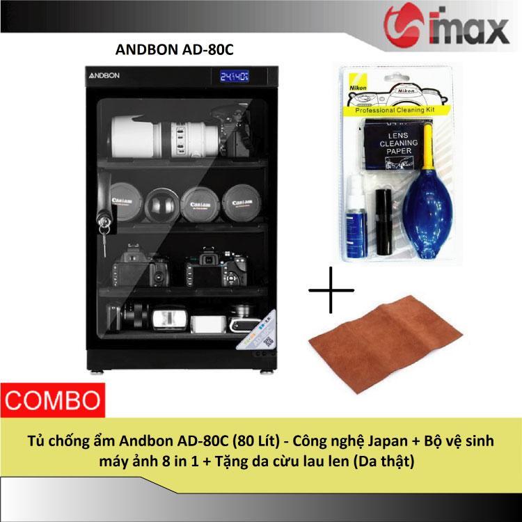 Tủ chống ẩm Andbon AD-80C - 80 lít
