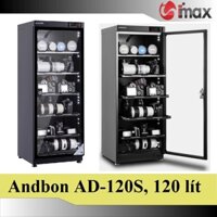 Tủ chống ẩm Andbon AD120S (120 Lít) Công nghệ Japan + Tặng da cừu lau len (Da thật)