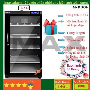 Tủ chống ẩm Andbon DS-125S, 125 lít