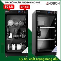 Tủ chống ẩm chính hãng 50 Lít Andbon AD-50S, 2&3 khay