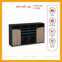 Tủ chứa tài liệu, hồ sơ thấp MDF LT-02B1692 thiết kế phá cách, hiện đại mang nét năng động