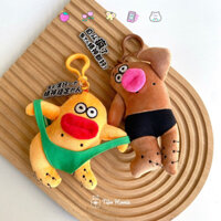 [Tự chụp/Có sẵn] Móc khoá Bựa nhân ngày hè nhồi bông sẵn 4 mẫu TIỆM HOMIE