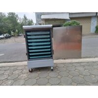 Tủ cơm công nghiệp 8 tầng, nấu 25kg gạo ngon