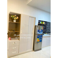 tủ cửa lùa nhựa Đài Loan freeship và lắp ráp tphcm