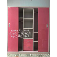 tủ cửa lùa nhựa Đài Loan freeship và lắp ráp tphcm
