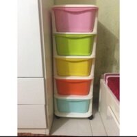 Tủ đa sắc 5 tầng nhựa việt nhật(hàng đẹp khách nhé)