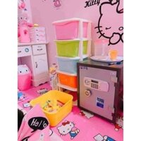 Tủ đa sắc, tủ 5 tầng đựng quần áo, tủ đựng đồ chơi, tủ có ngăn kéo, tủ đa năng, tiện ích và có bánh xe di chuyển