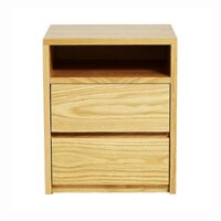 tủ đầu giường 1 hộc 2 ngăn kéo gỗ mdf