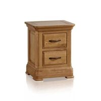 Tủ Đầu Giường 2 Ngăn Kéo Canterbury Gỗ Sồi Ibie BSK2CANO 50 x 40 cm