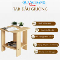 Tủ đầu giường có ngăn kéo gỗ MDF phủ melamin chống xước , thương hiệu Quang ĐĂNG - QĐ23